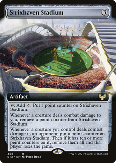 Strixhaven Stadium (Extended Art) [Strixhaven: School of Mages]-1