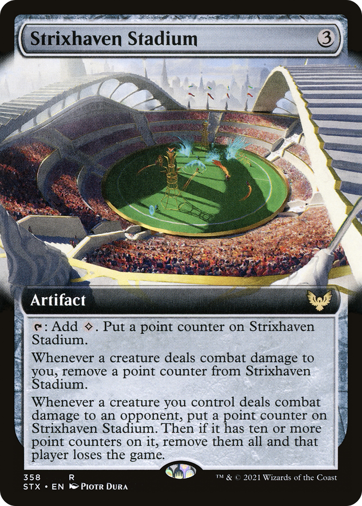 Strixhaven Stadium (Extended Art) [Strixhaven: School of Mages]-1