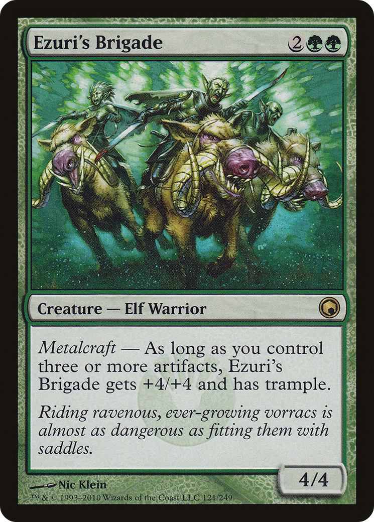 Ezuri's Brigade [Scars of Mirrodin]-1