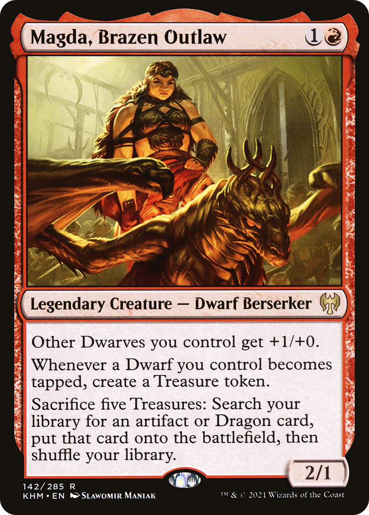 Magda, Brazen Outlaw [Kaldheim]-1