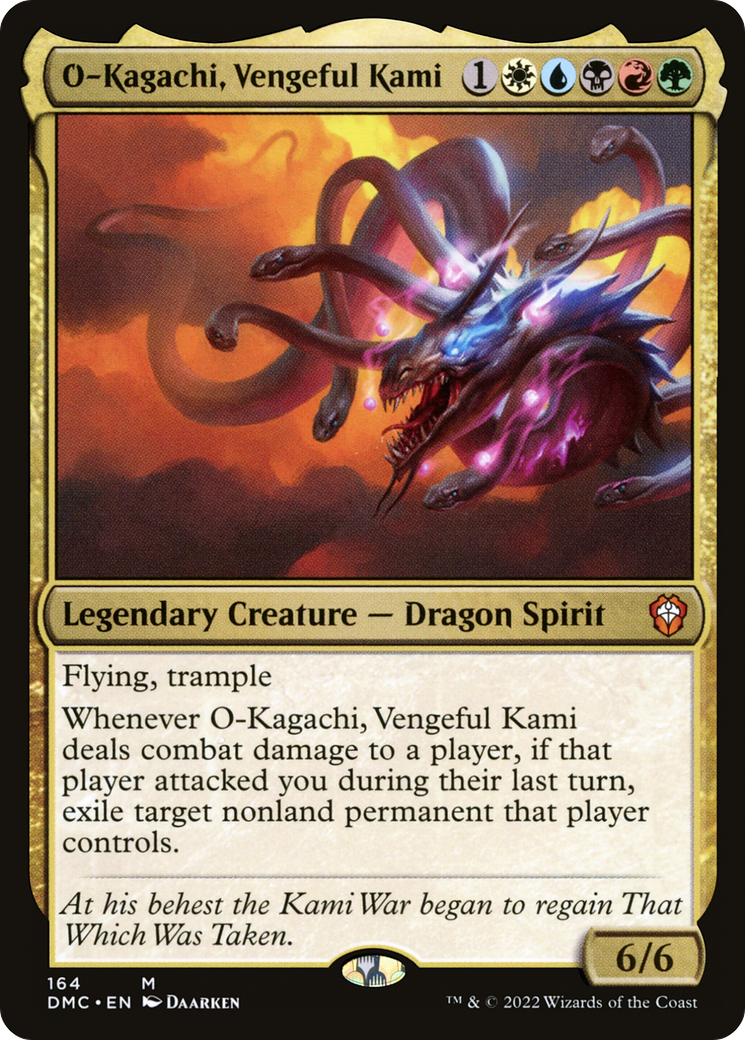 O-Kagachi, Vengeful Kami [Dominaria United Commander]-1