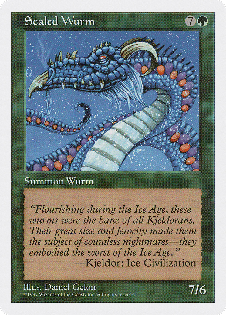 Scaled Wurm [Fifth Edition]-1