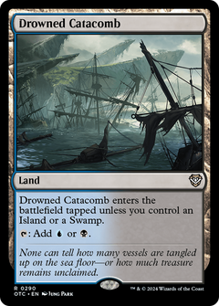 Drowned Catacomb [Outlaws of Thunder Junction Commander]-1