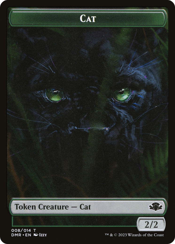 Cat (TDMR-008) - Dominaria Remastered Tokens-1