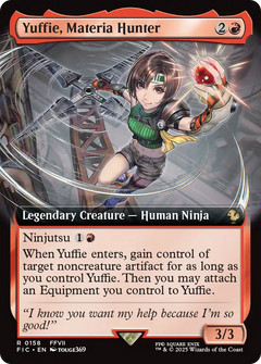 Yuffie, Materia Hunter (Extended Art) [FINAL FANTASY Commander]-1