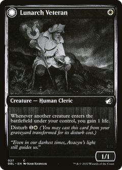 Lunarch Veteran // Luminous Phantom [Innistrad: Double Feature]-3