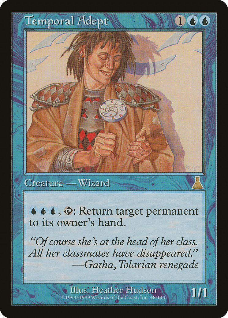 Temporal Adept [Urza's Destiny]-1