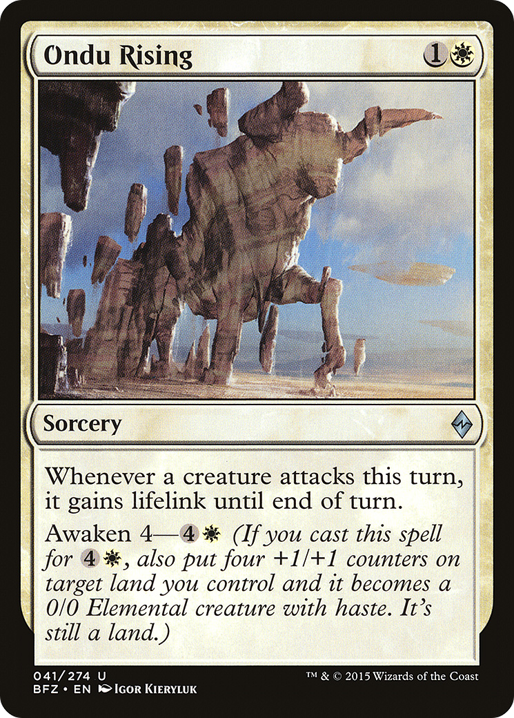 Ondu Rising [Battle for Zendikar]-1