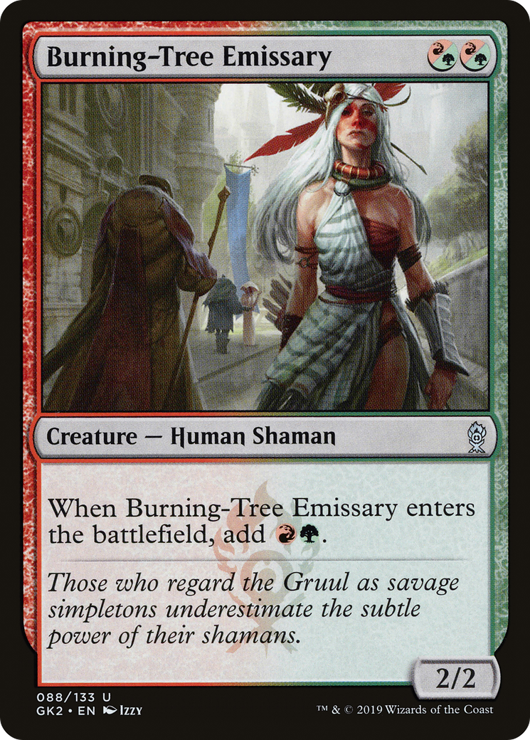 Burning-Tree Emissary [Ravnica Allegiance Guild Kit]-1