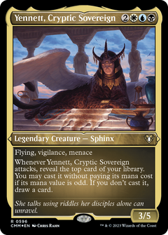 Yennett, Cryptic Sovereign (Foil Etched) [Commander Masters]-1