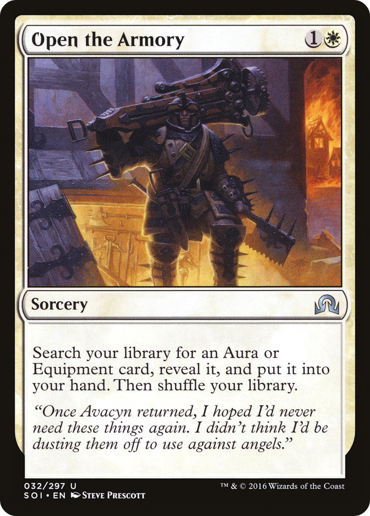 Open the Armory [Shadows over Innistrad]-1
