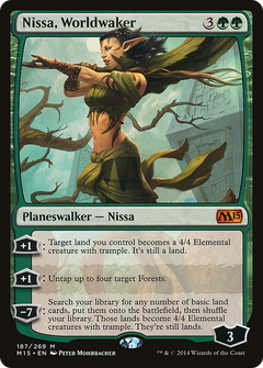 Nissa, Worldwaker [Magic 2015]-1