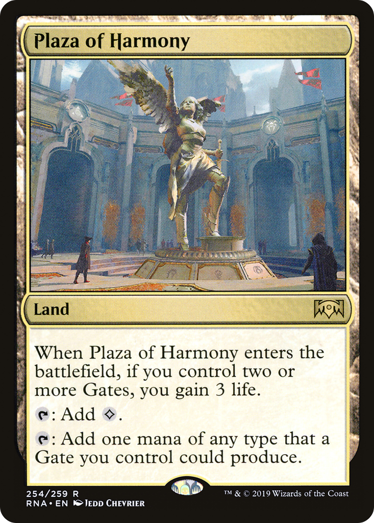 Plaza of Harmony [Ravnica Allegiance]-1