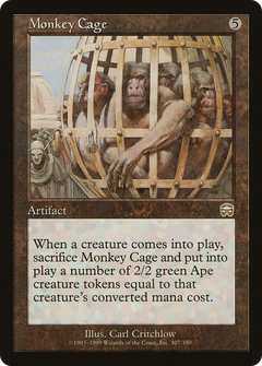 Monkey Cage [Mercadian Masques]-1