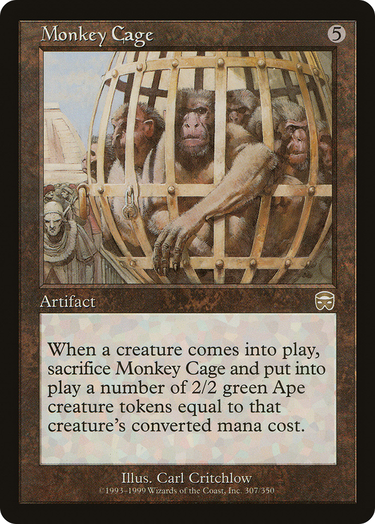 Monkey Cage [Mercadian Masques]-1