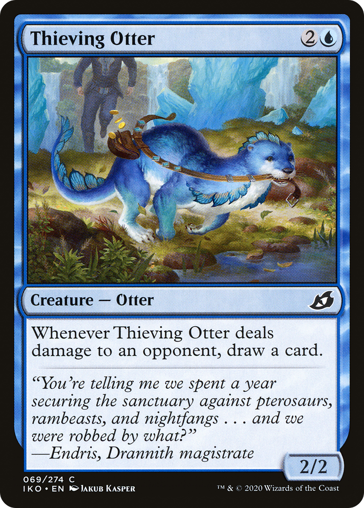 Thieving Otter [Ikoria: Lair of Behemoths]-1