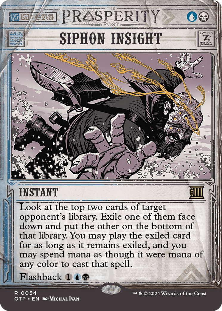 Siphon Insight [Outlaws of Thunder Junction: Breaking News]-1