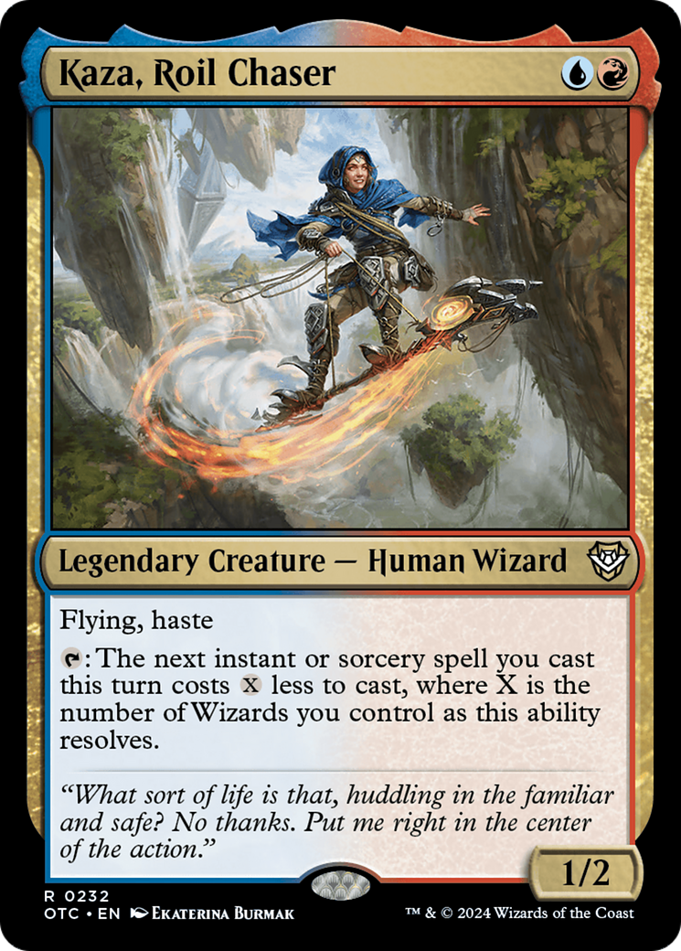 Kaza, Roil Chaser [Outlaws of Thunder Junction Commander]-1