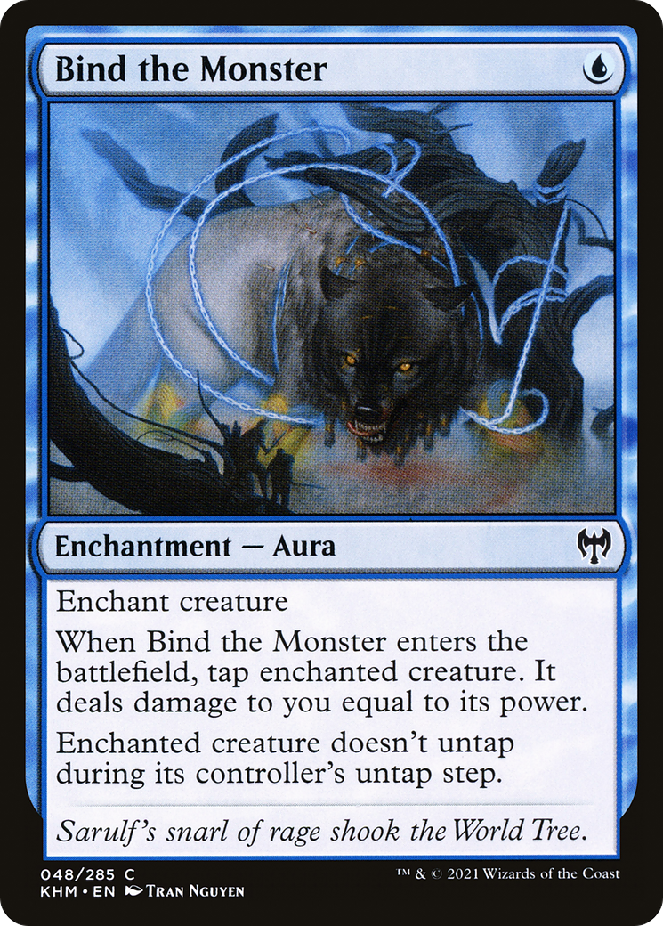 Bind the Monster [Kaldheim]-1