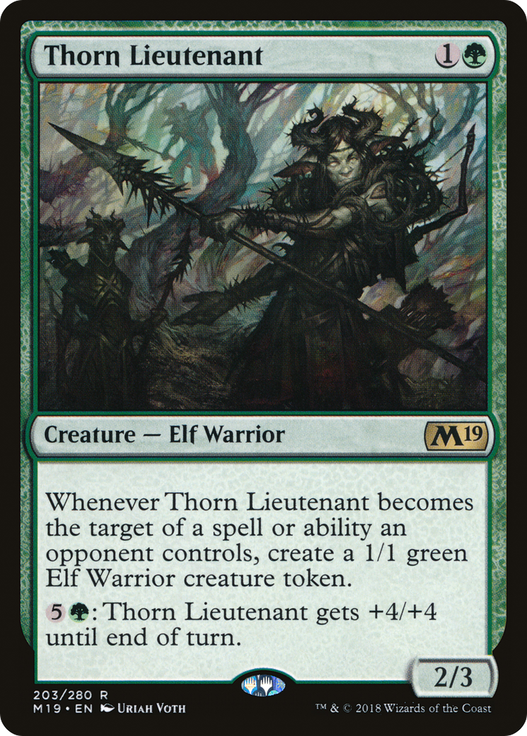 Thorn Lieutenant [Core Set 2019]-1