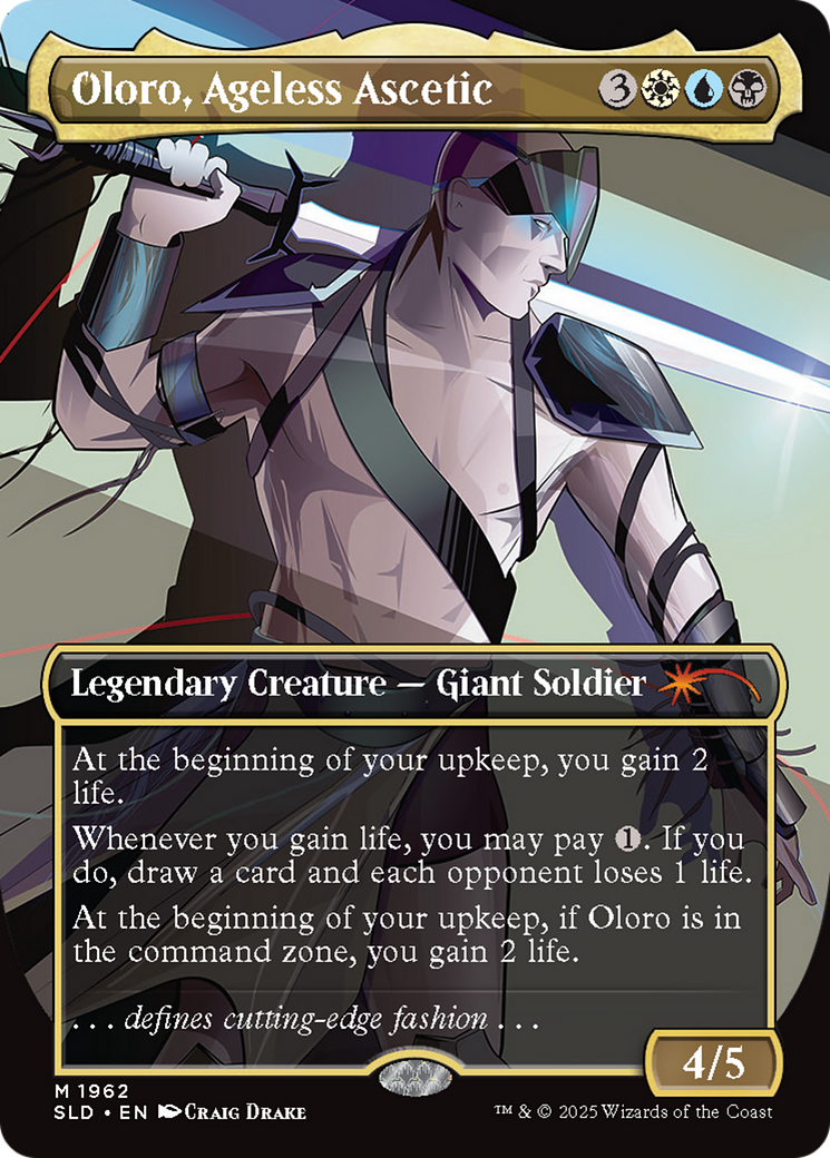 Oloro, Ageless Ascetic (Rainbow Foil) [Secret Lair Drop Series]-1