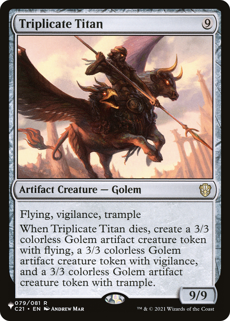 Triplicate Titan (LIST-079) - The List-1