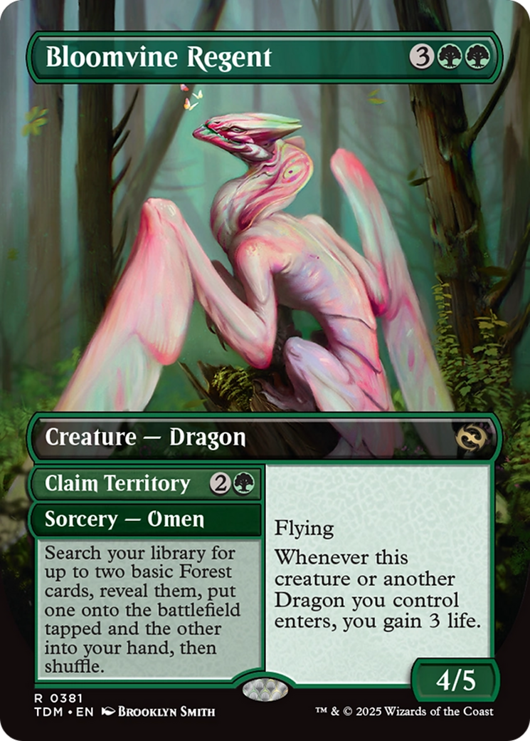 Bloomvine Regent (Borderless) [Tarkir: Dragonstorm]-3