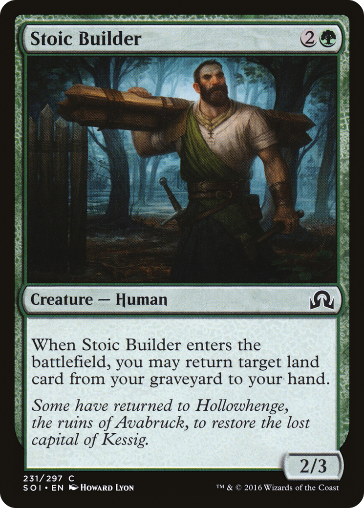 Stoic Builder [Shadows over Innistrad]-1
