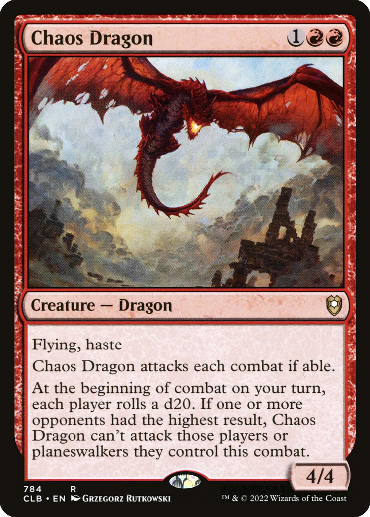 Chaos Dragon [Commander Legends: Battle for Baldur's Gate]-1