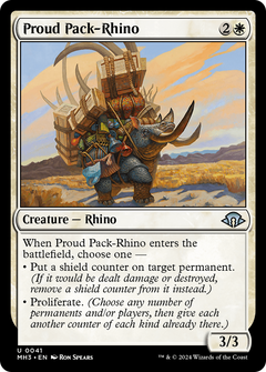 Proud Pack-Rhino [Modern Horizons 3]-1