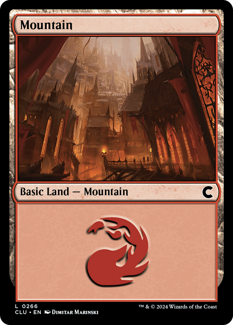 Mountain (0266) [Ravnica: Clue Edition]-1