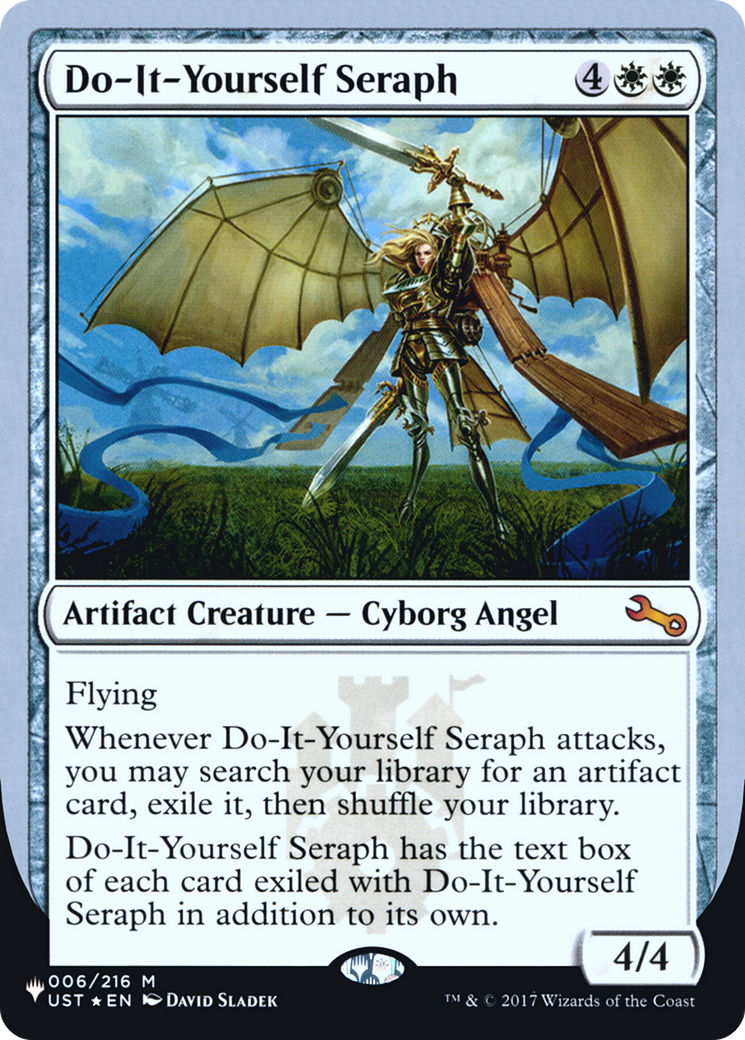 Do-It-Yourself Seraph (Unfinity Foil Edition) [The List]-1