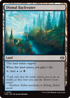 Dismal Backwater [Tarkir: Dragonstorm]-1