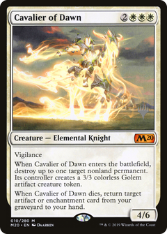 Cavalier of Dawn (Promo Pack) [Core Set 2020 Promos]-1