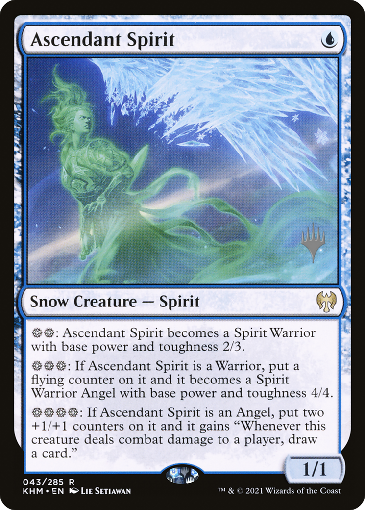 Ascendant Spirit (Promo Pack) [Kaldheim Promos]-1
