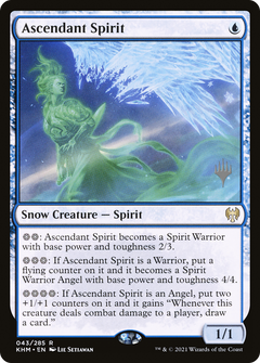 Ascendant Spirit (Promo Pack) [Kaldheim Promos]-1