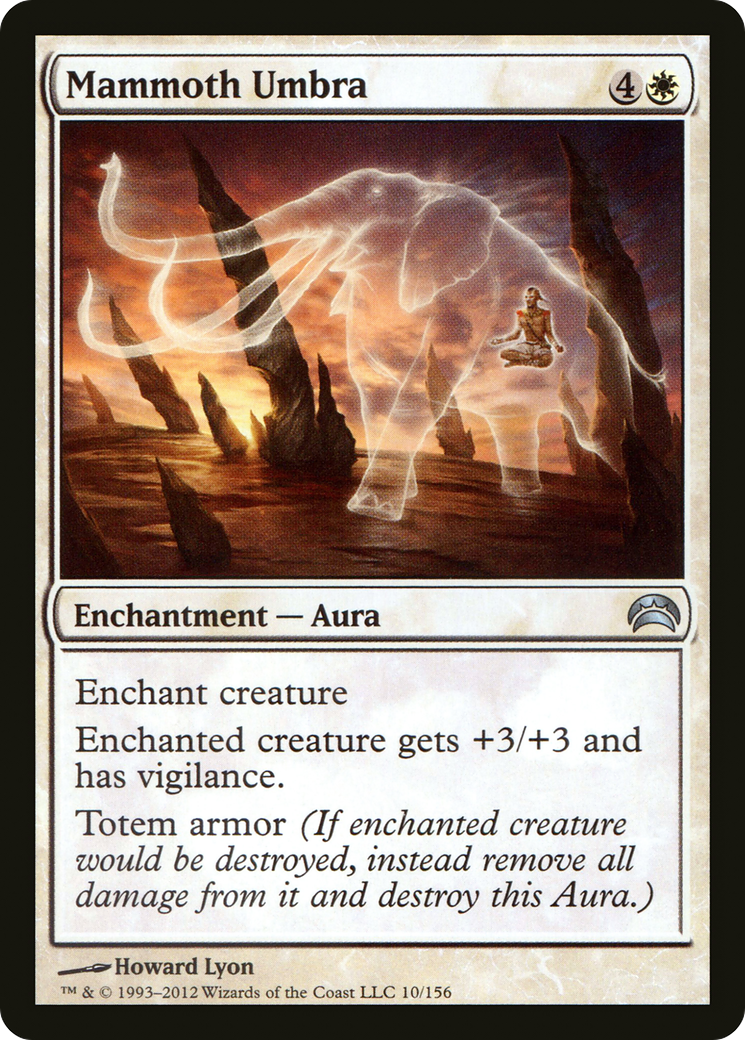 Mammoth Umbra (PC2-010) - Planechase 2012 Foil-1