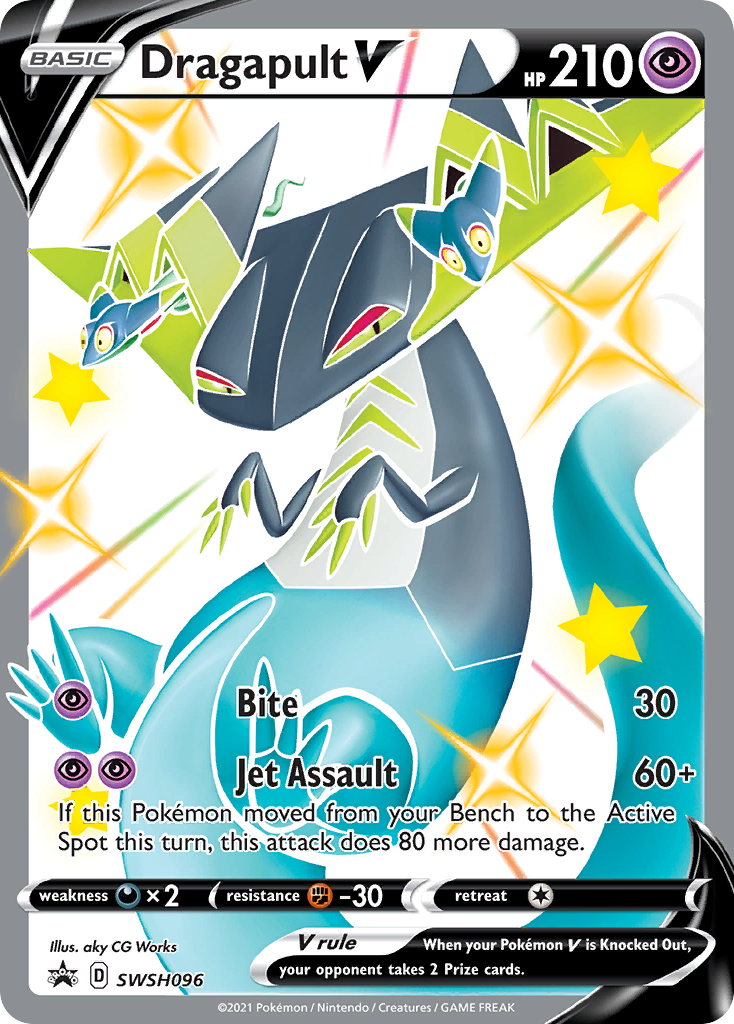 Dragapult V (SWSH096) [Sword & Shield: Black Star Promos]-1