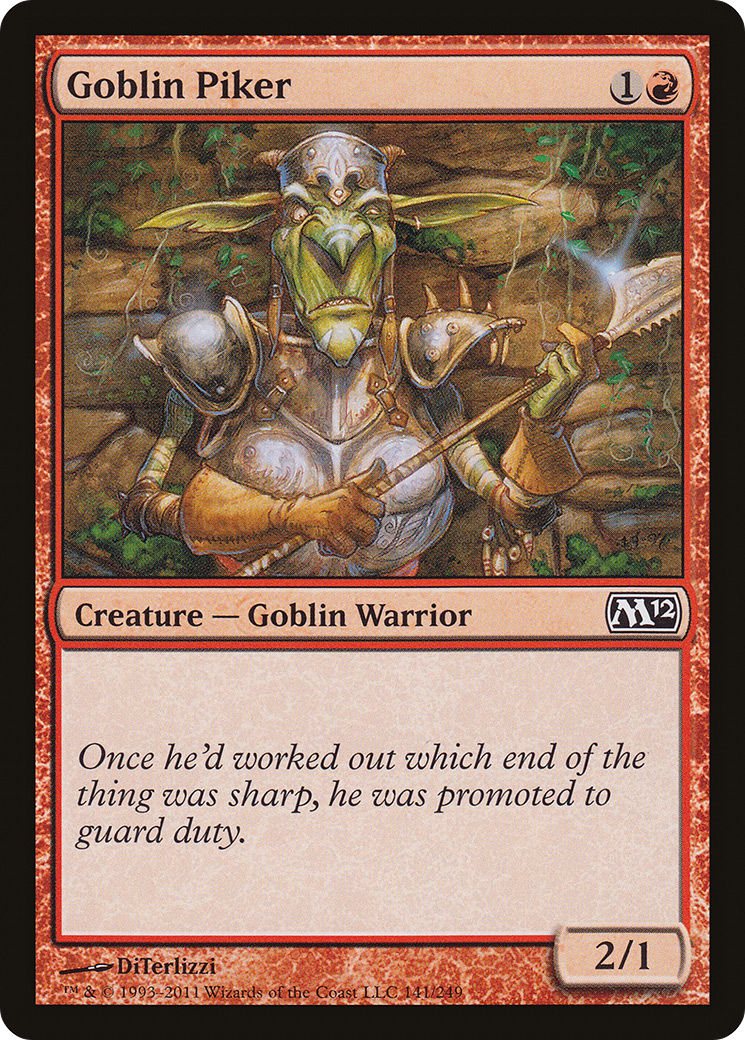 Goblin Piker [Magic 2012]-1