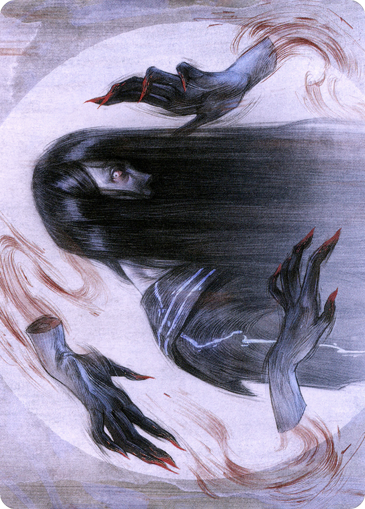 Clawing Torment // Clawing Torment (ANEO-032) - Neon Dynasty Art Series (Borderless)-3