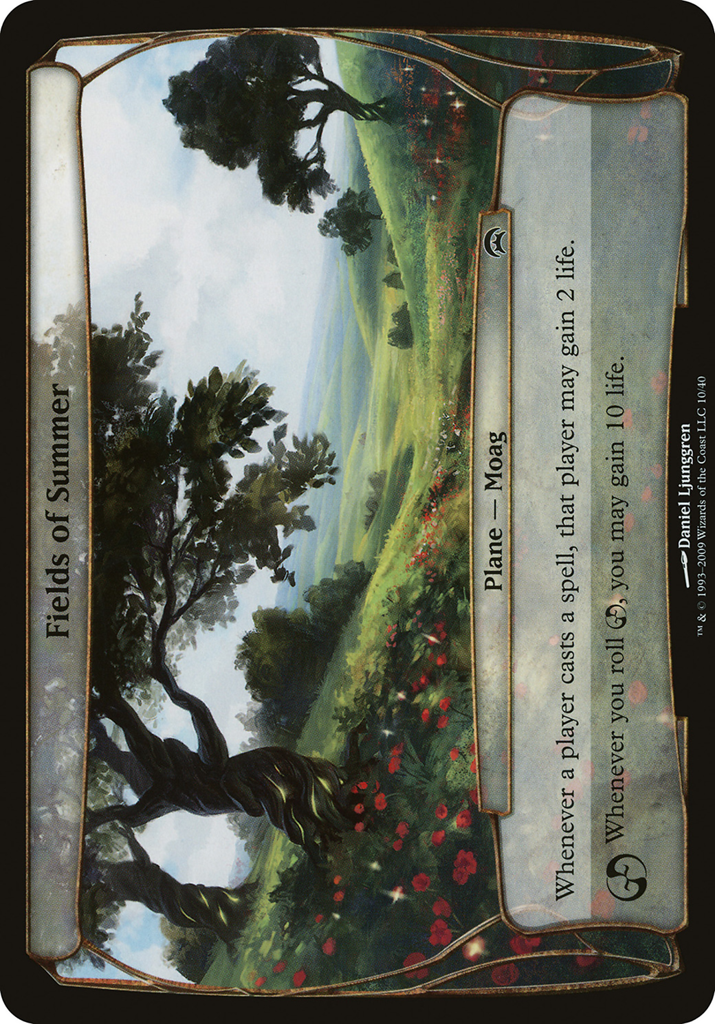Fields of Summer (Planes) [Planechase Planes]-1