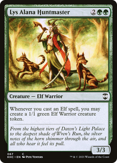 Lys Alana Huntmaster [Kaldheim Commander]-1