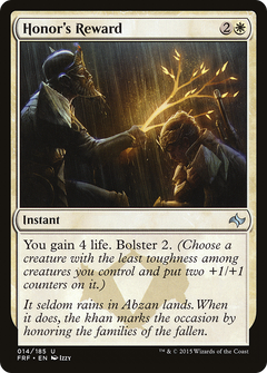 Honor's Reward [Fate Reforged]-1