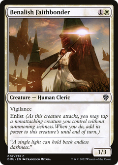 Benalish Faithbonder [Dominaria United]-1
