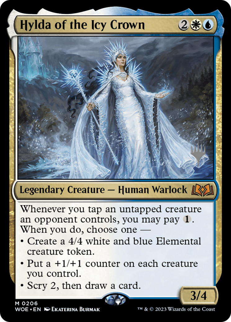 Hylda of the Icy Crown (Promo Pack) [Wilds of Eldraine Promos]-1