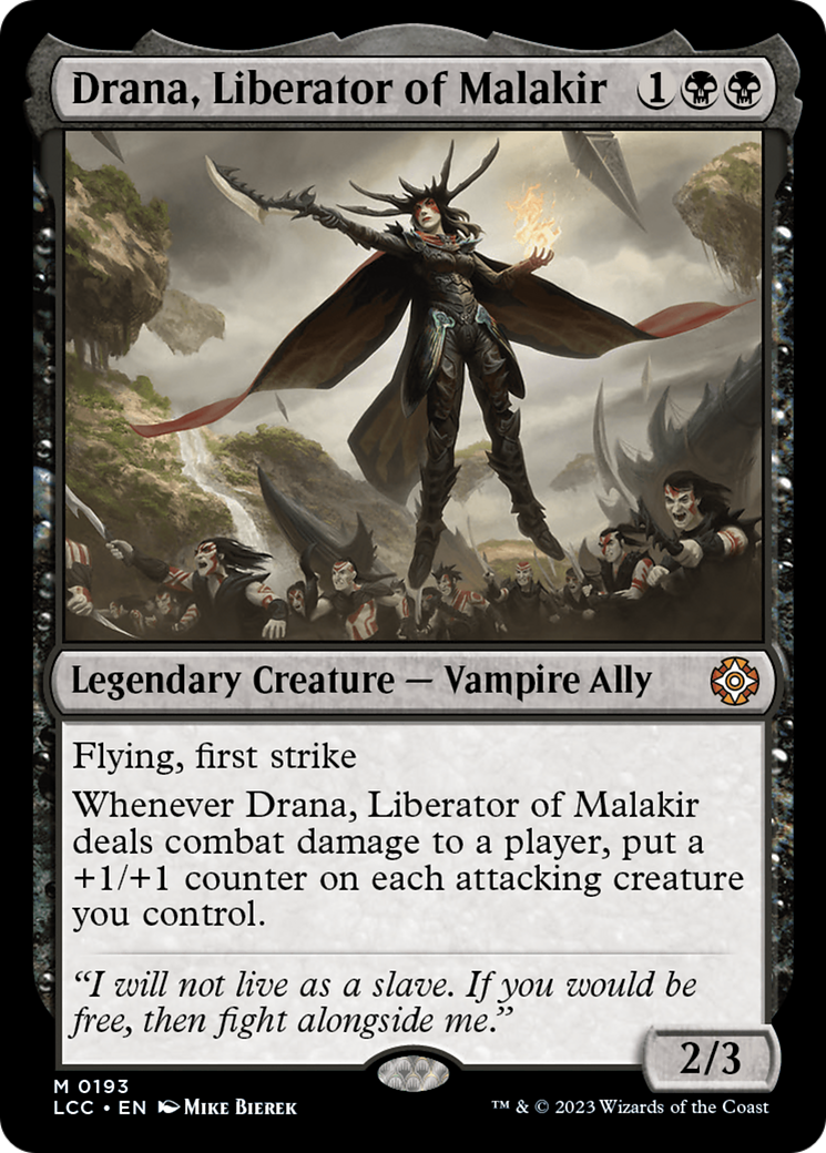 Drana, Liberator of Malakir [The Lost Caverns of Ixalan Commander]-1