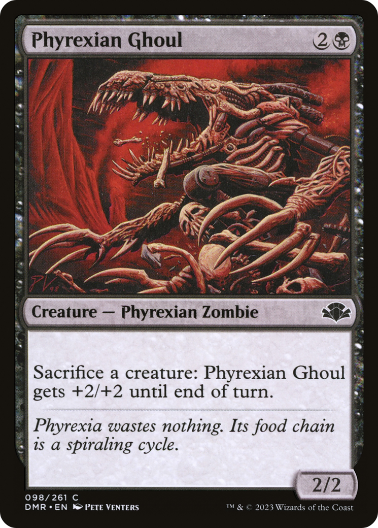 Phyrexian Ghoul [Dominaria Remastered]-1
