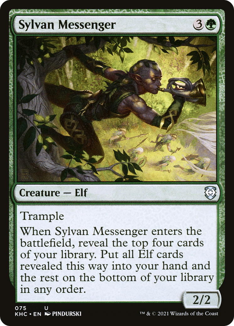 Sylvan Messenger [Kaldheim Commander]-1