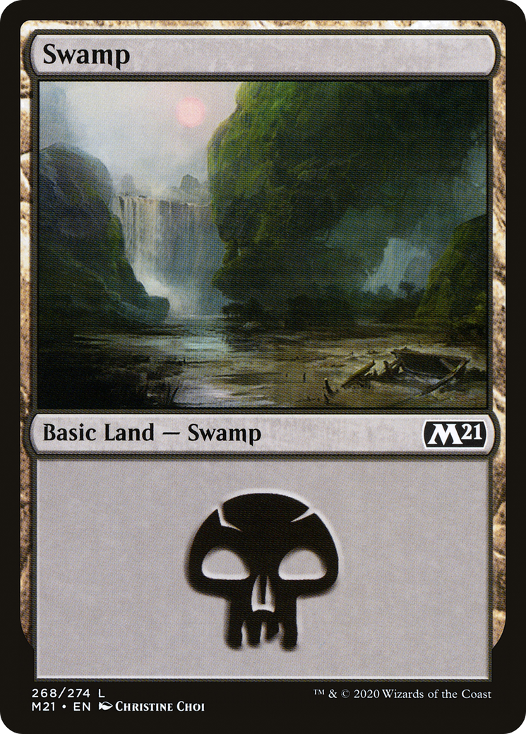 Swamp (268) [Core Set 2021]-1