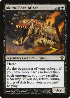 Akuta, Born of Ash [Saviors of Kamigawa]-1